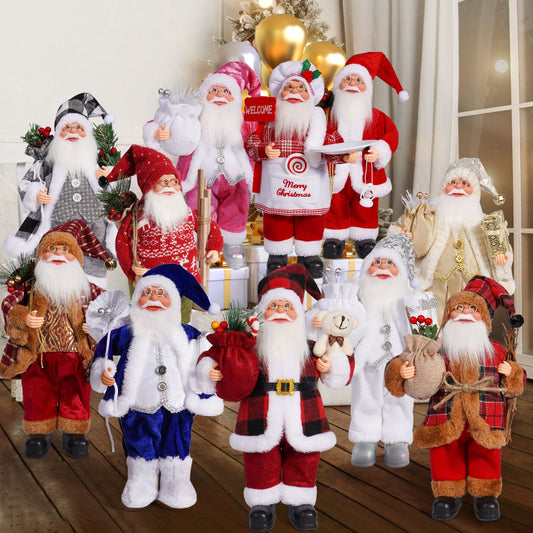 Deluxe Santa Claus Figurine – Handcrafted Holiday Gift